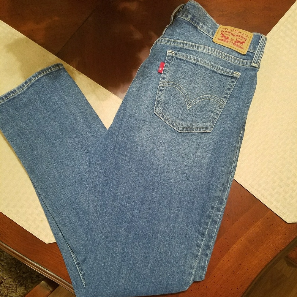 Levis 414 relaxed straight jeans sz 27/30